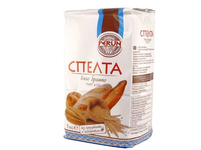 10 X 1 kg White flour from spelt "PERUN"